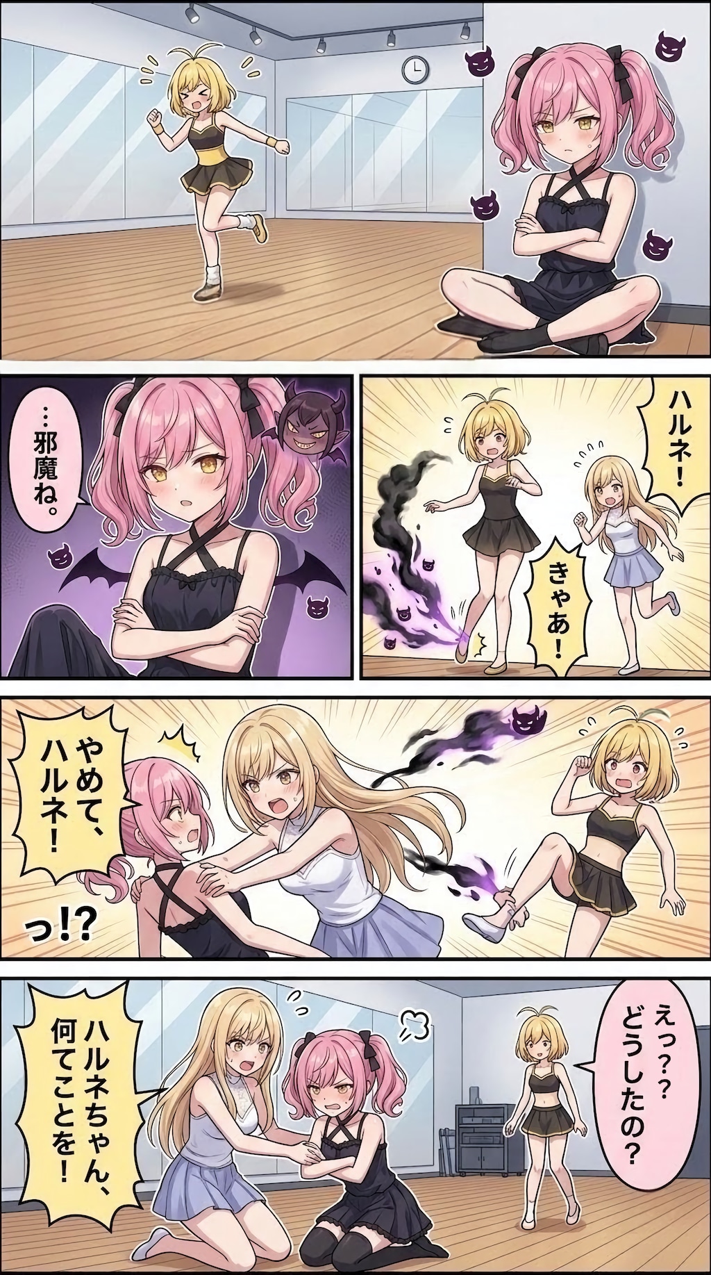 【66666いいね記念】悪魔に取り憑かれた？ハルネ