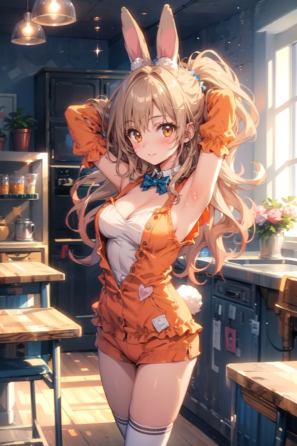 お店でバニースタイル