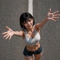 Leah on the highway #3 5枚目