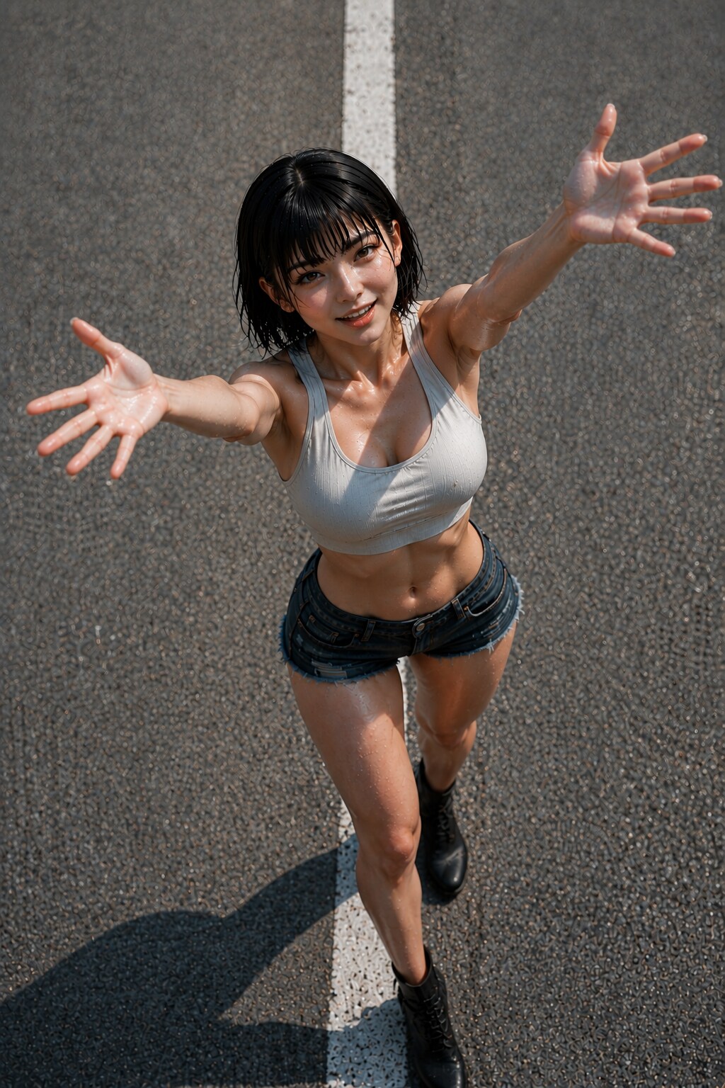 Leah on the highway #3