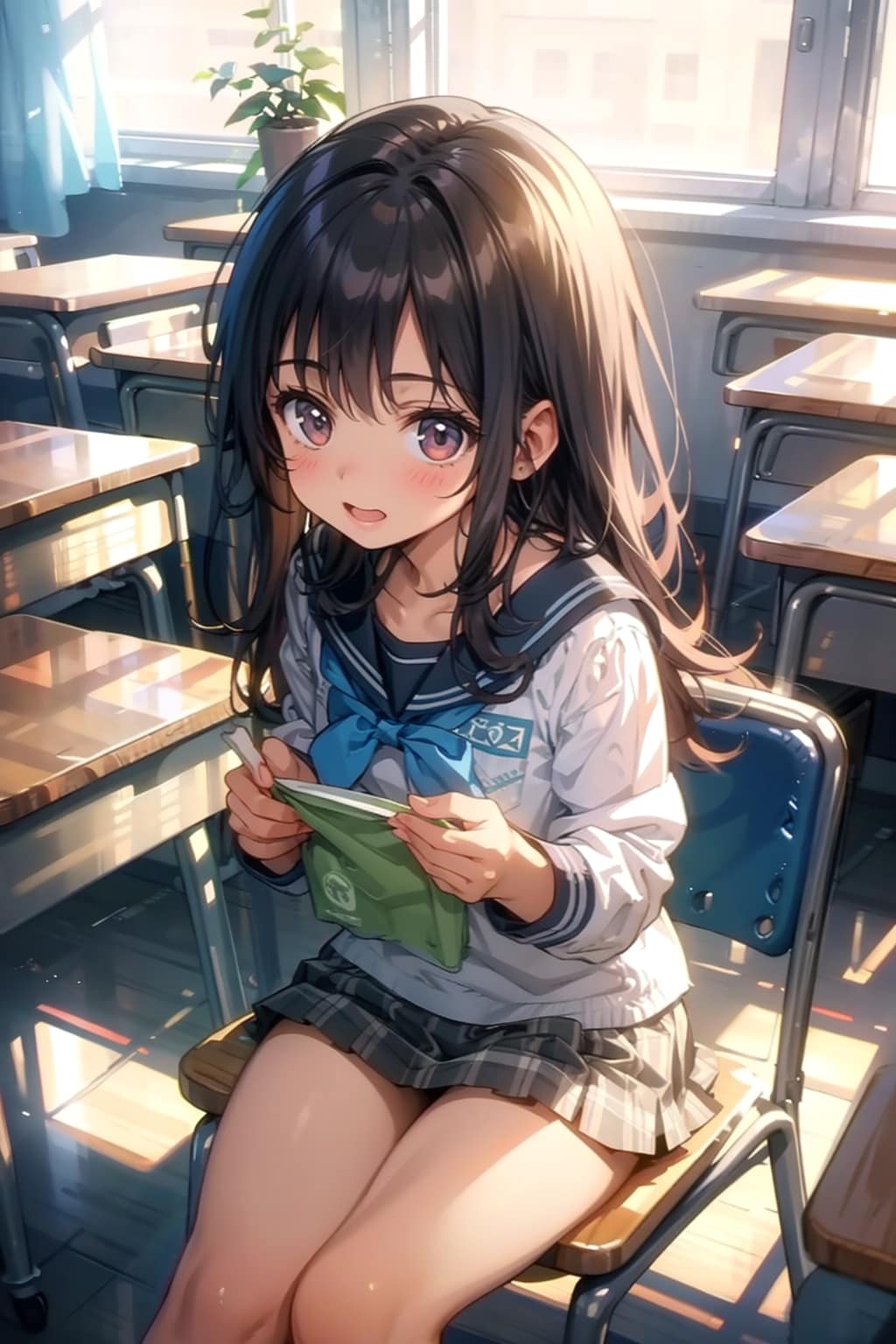 いま教室で二人きりだよっ