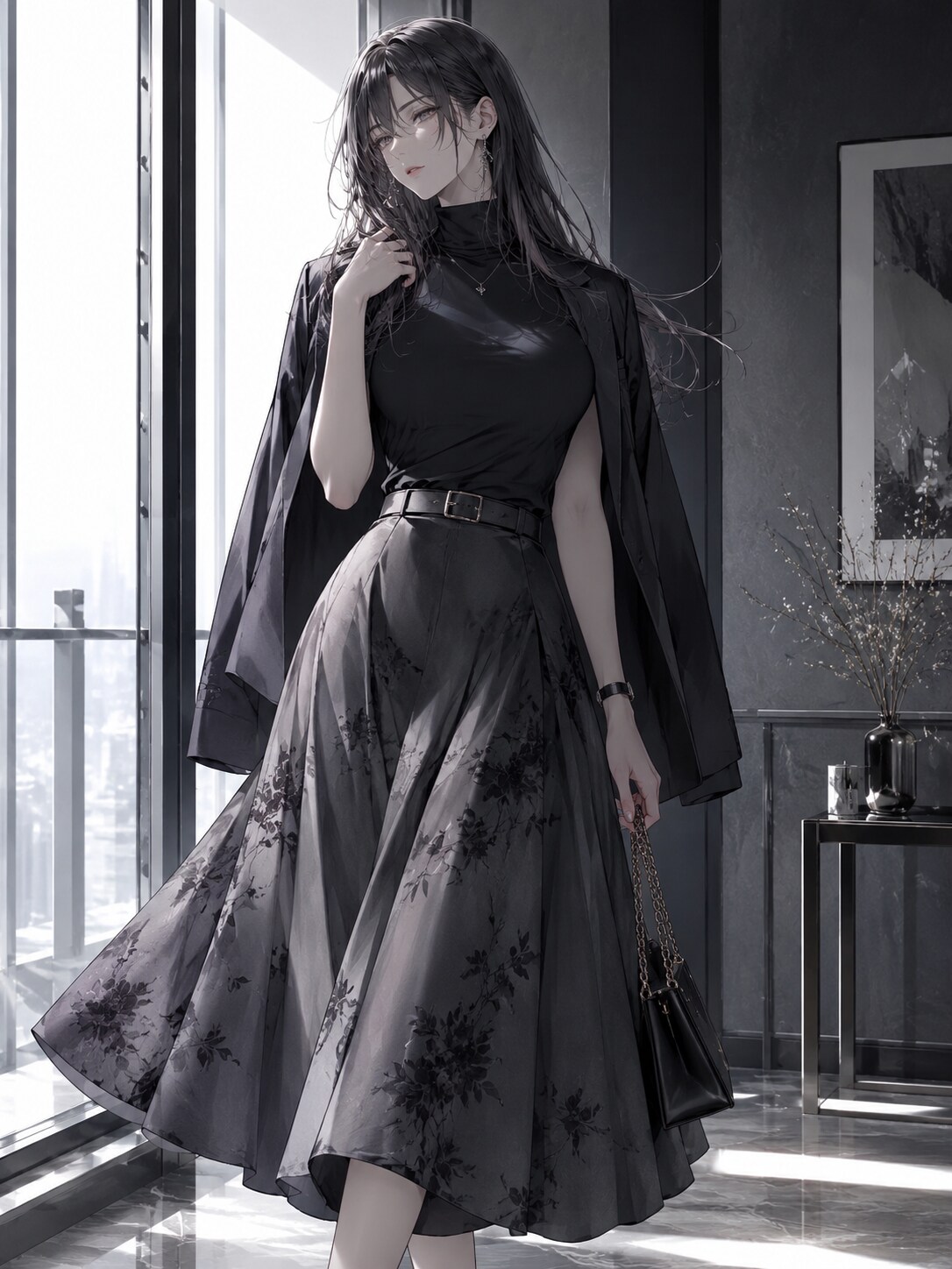 黒を纏う、静かな支配者