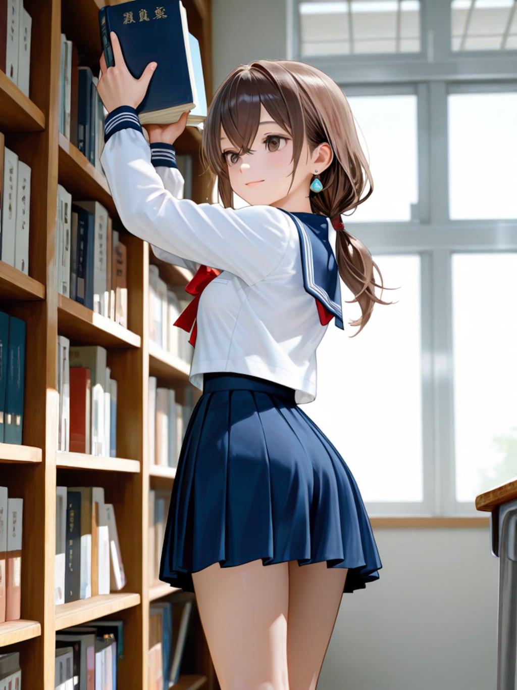 歩美 セーラー服 (7)