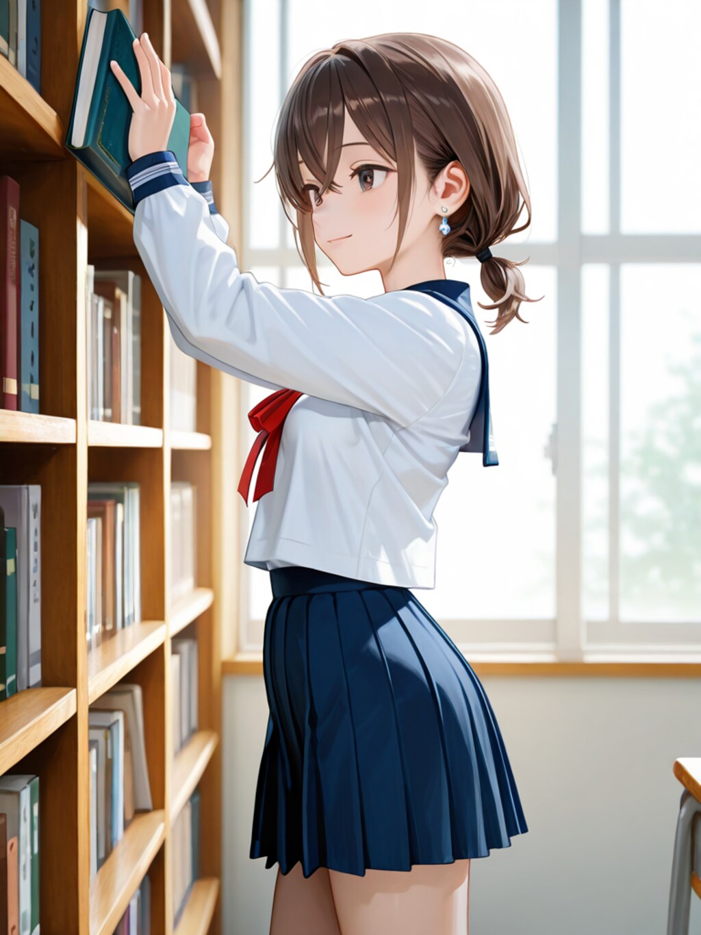 歩美 セーラー服 (7)