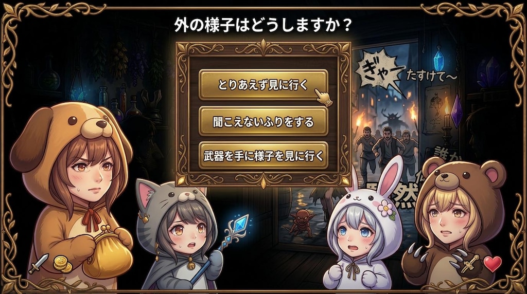 【KIGURUMI QUEST＃１０】鍛冶屋に武器を取りに行く