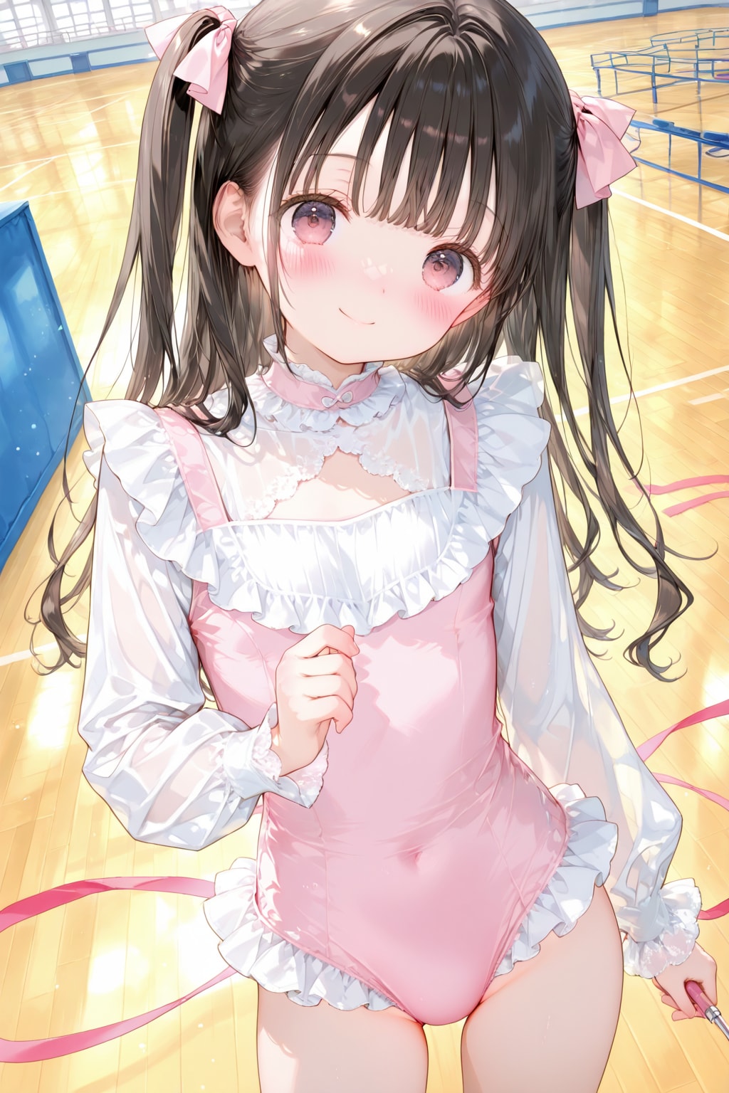 月ちゃんも新体操