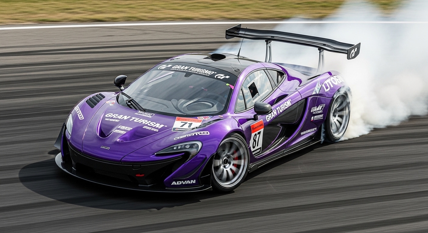 グランツーリスモマクラーレンP1のドリ車 | の人気AIイラスト・グラビア