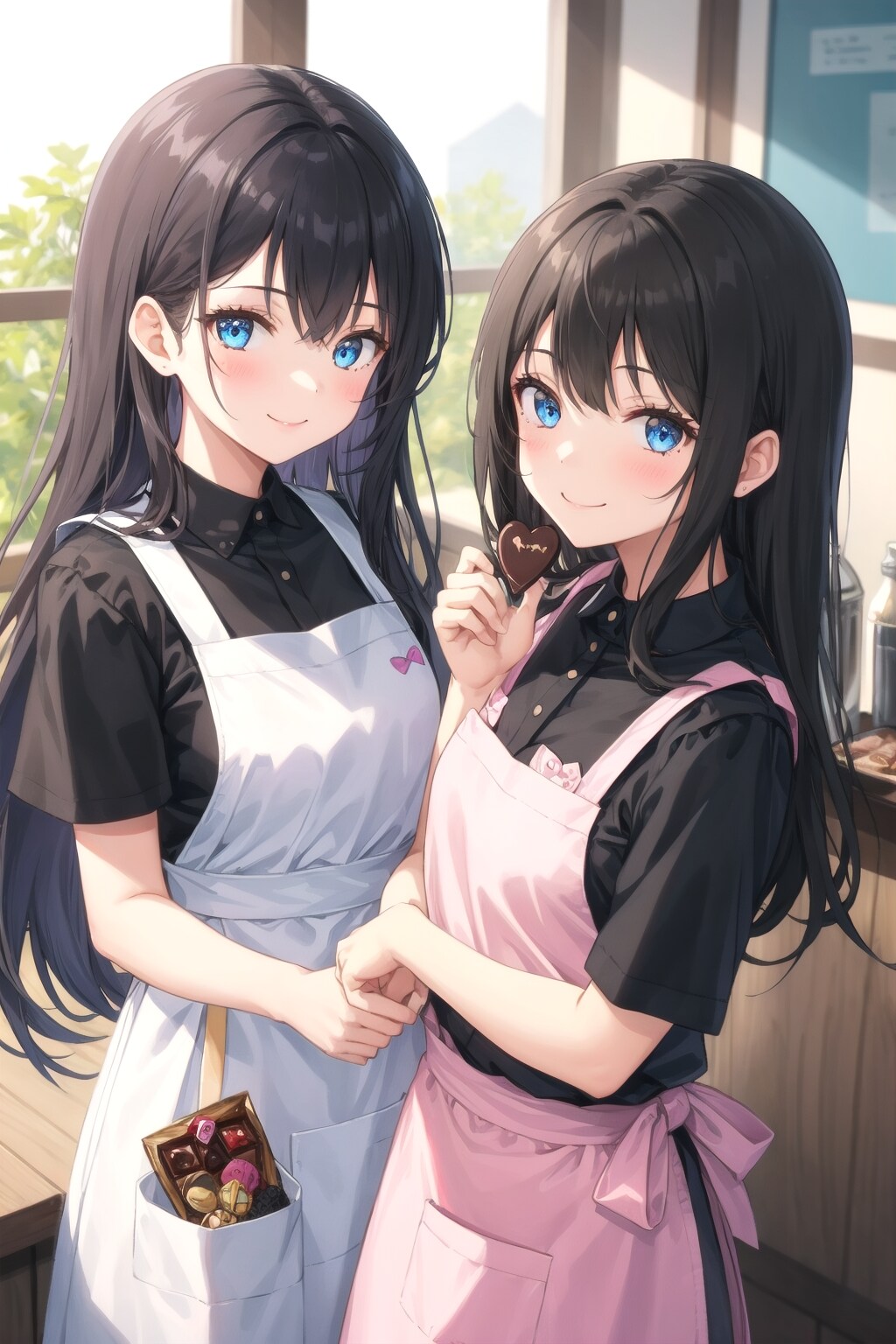 ちちぷいバレンタインな2人
