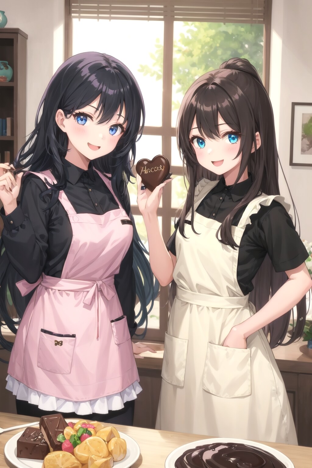 ちちぷいバレンタインな2人