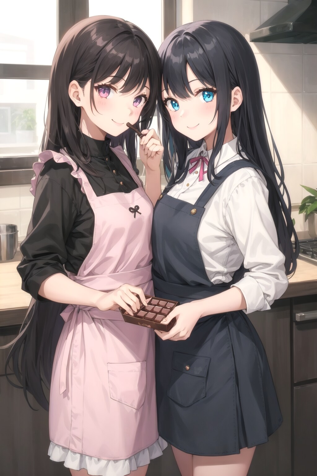 ちちぷいバレンタインな2人