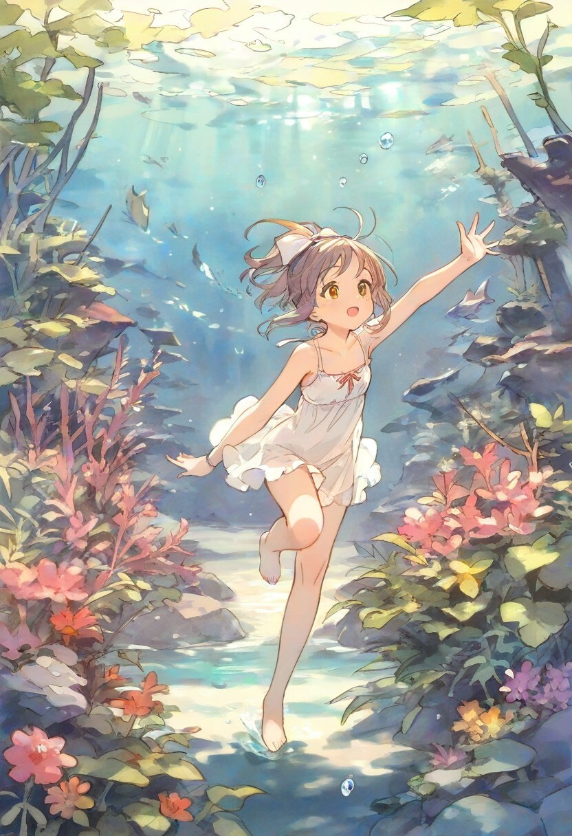 under the sea(水彩タッチ)(18)