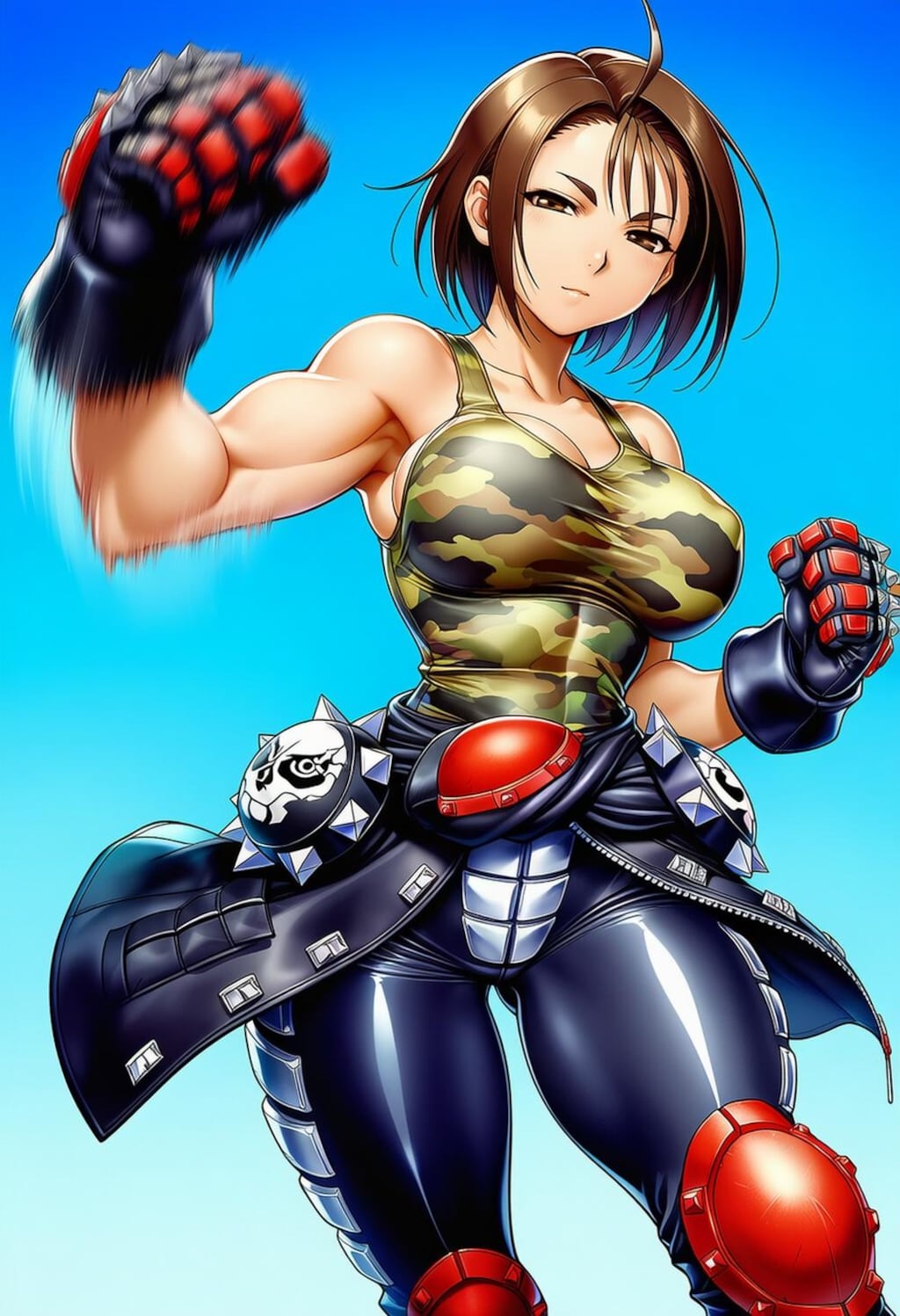 ライダースーツコスプレ人妻功夫ライダー