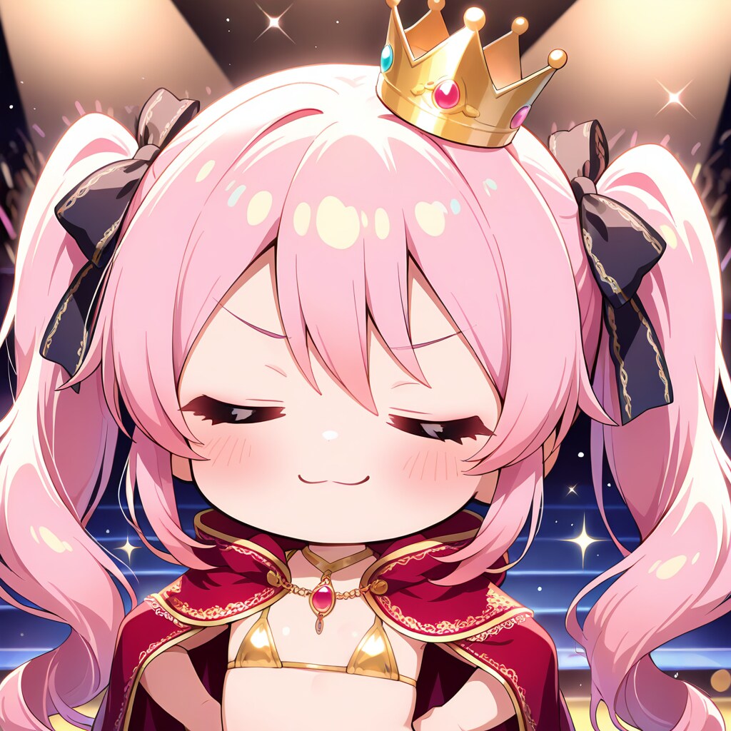 ドヤ顔金ビキニ王女様