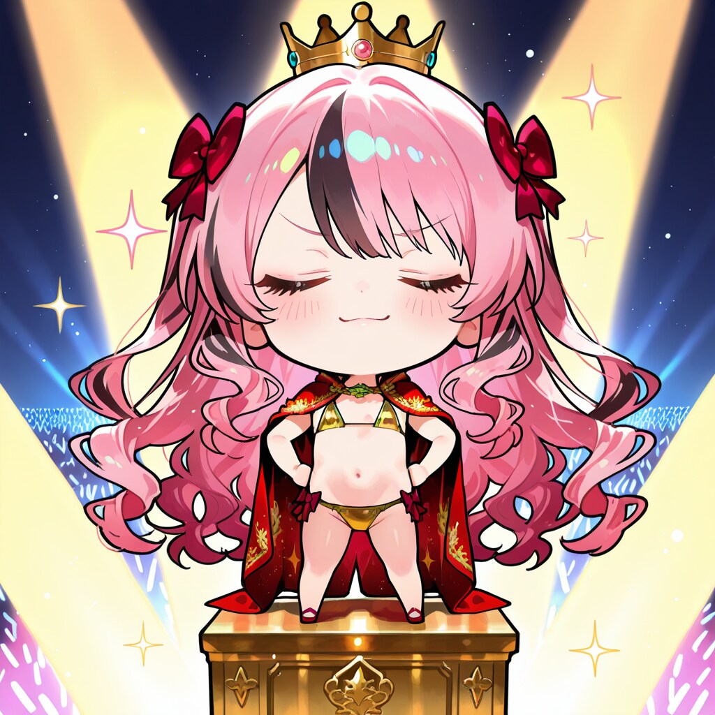 ドヤ顔金ビキニ王女様