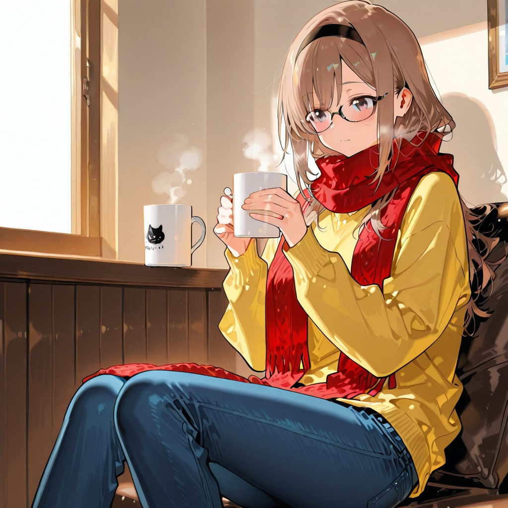 お気に入りのマフラー