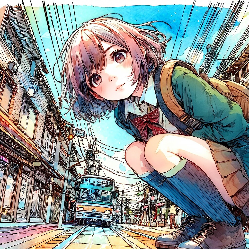 街と少女99