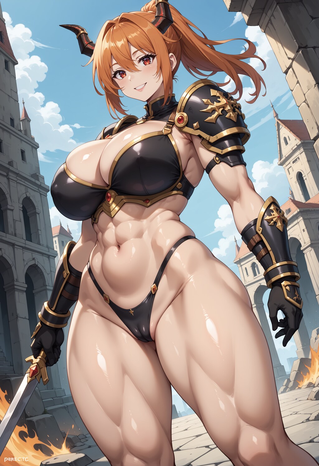 ムキムキ！オーガ娘