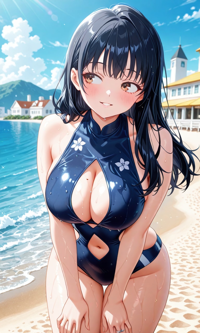 視線を逸らす杏奈さん