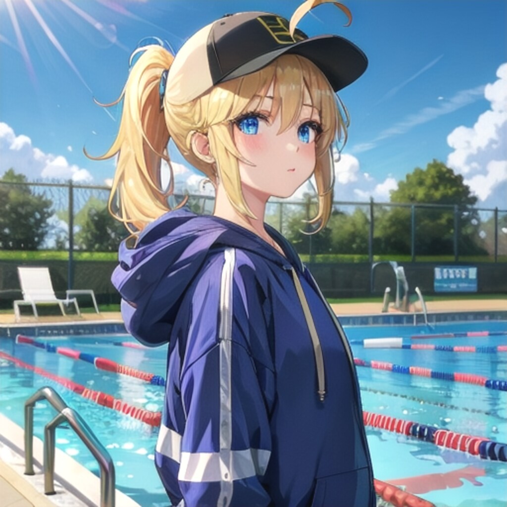 プール開きは来週だよ