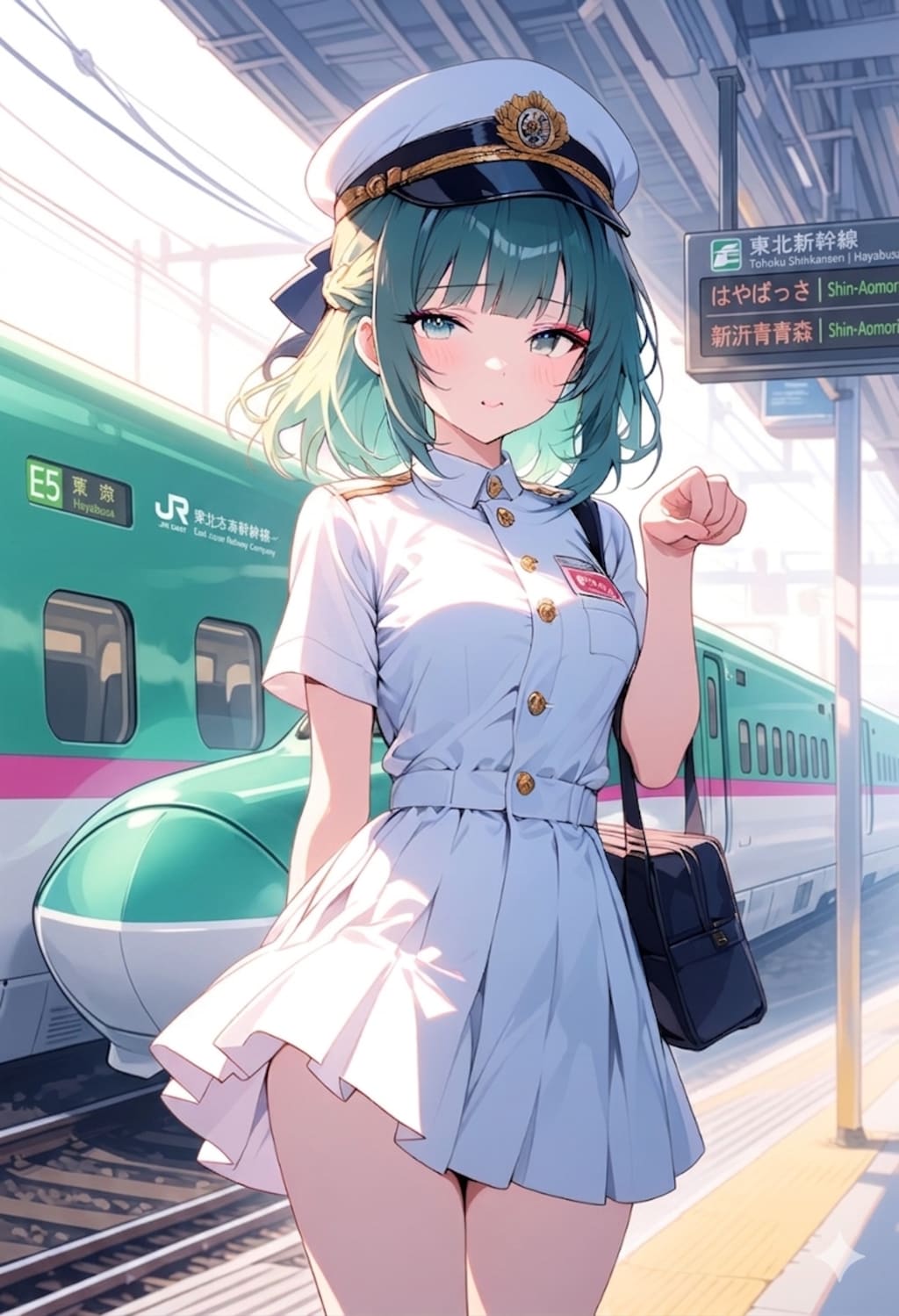 美人乗務員さん