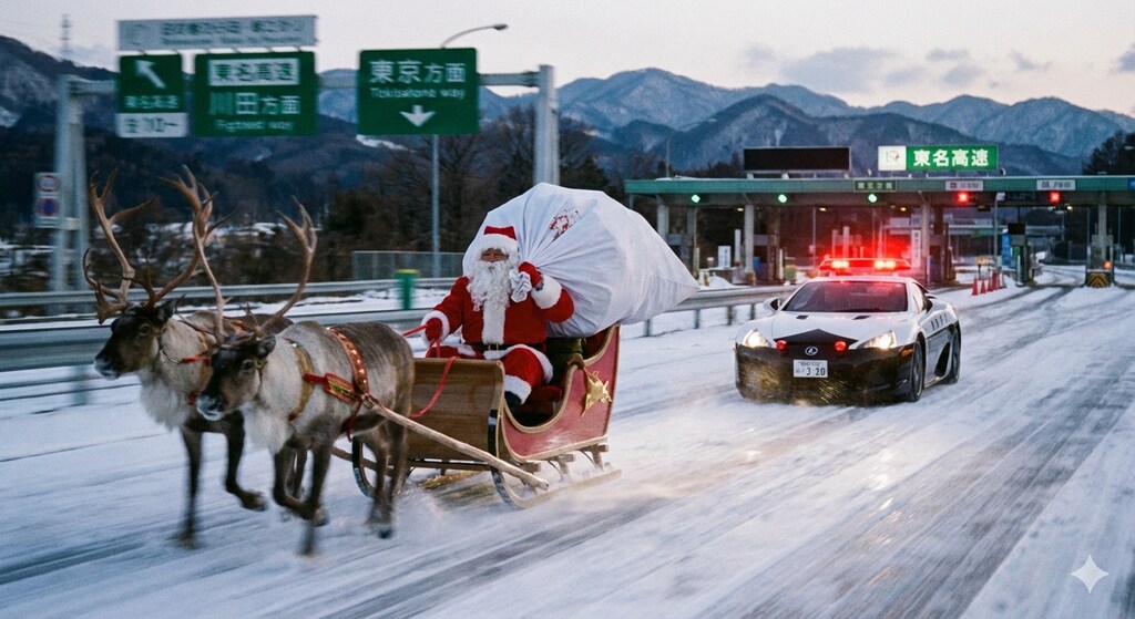 プレゼントを配達