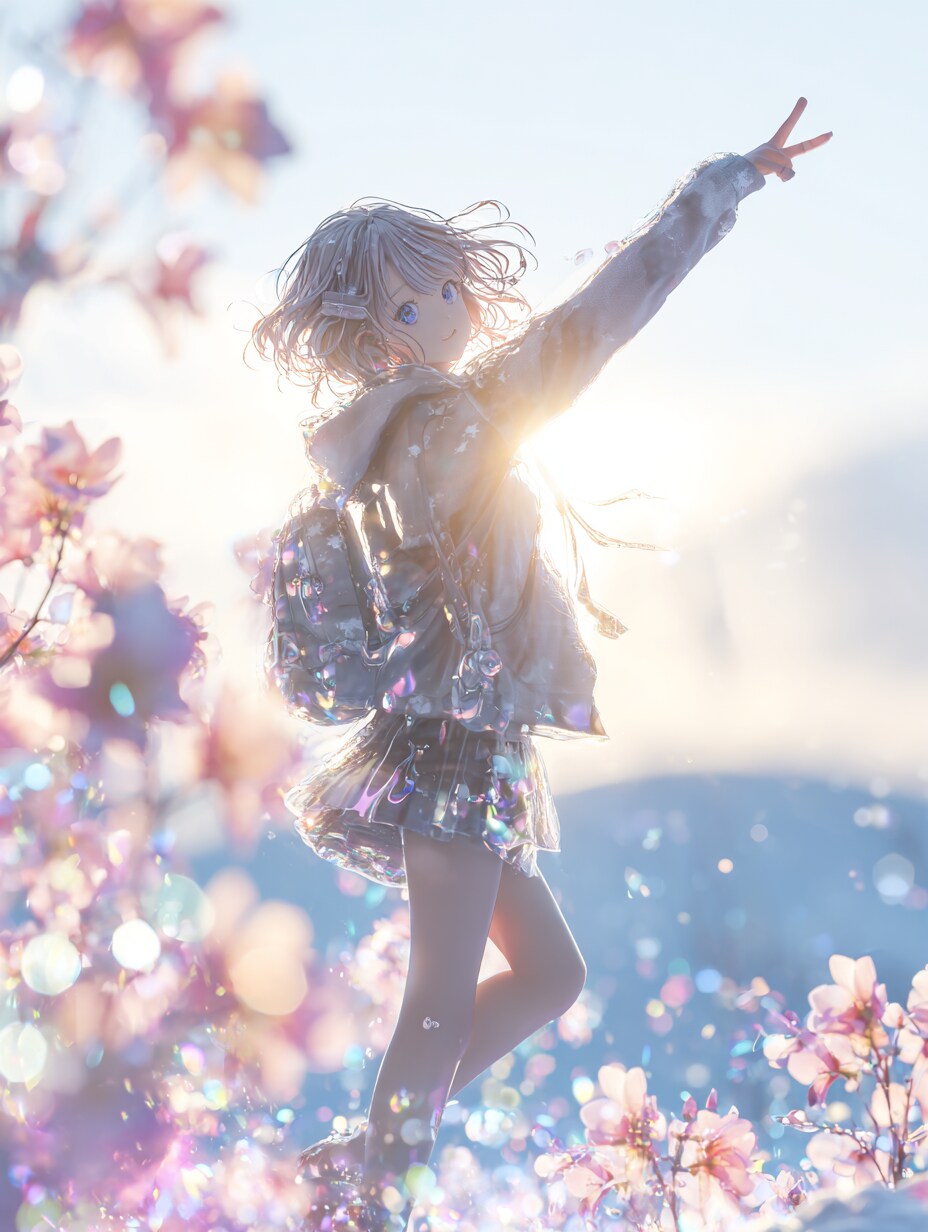 春の遠足 | の人気AIイラスト・グラビア