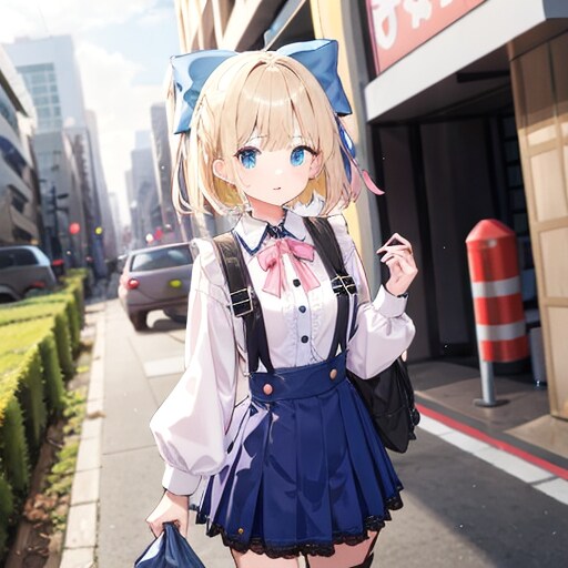 歩道に駐車するDQN発見！！ | の人気AIイラスト・グラビア