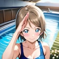 スク水の渡辺曜 2枚目