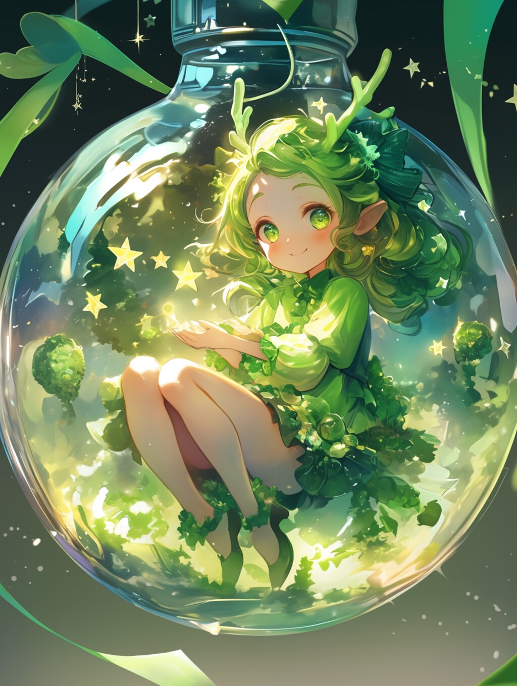 「瓶詰の少女」碧49