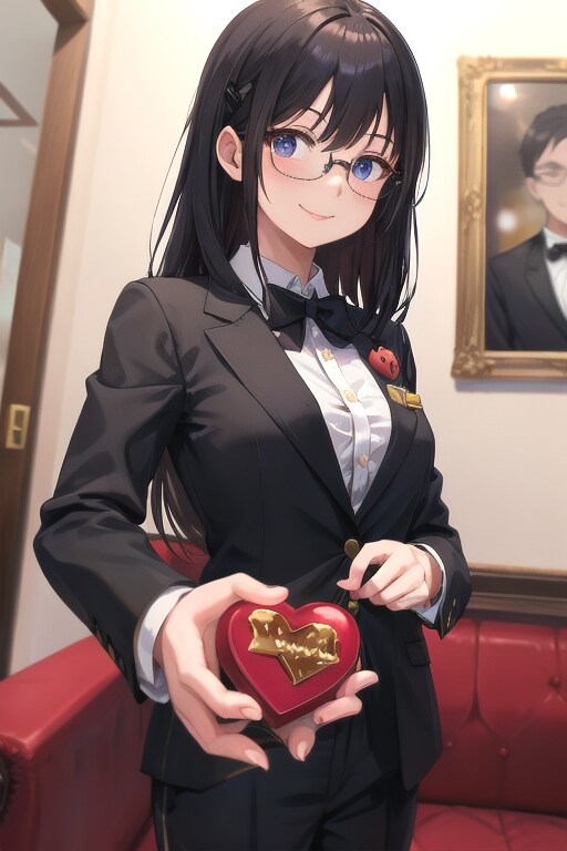 タキシード美少女エリカ執事のバレンタイン