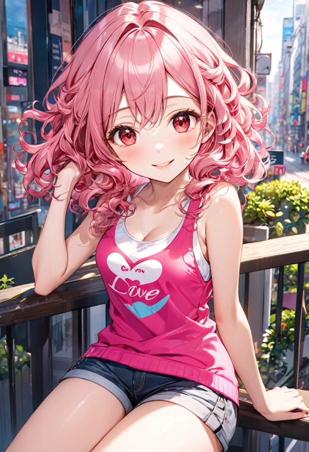 ピンクキャラがいないのでヒロインズイメチェン