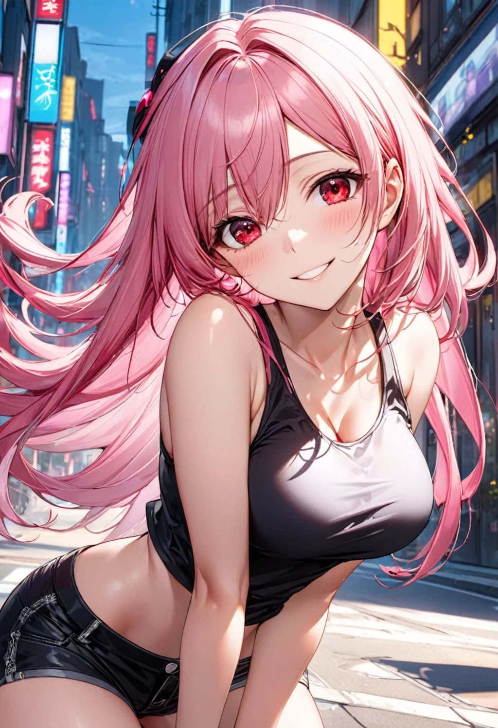 ピンクキャラがいないのでヒロインズイメチェン