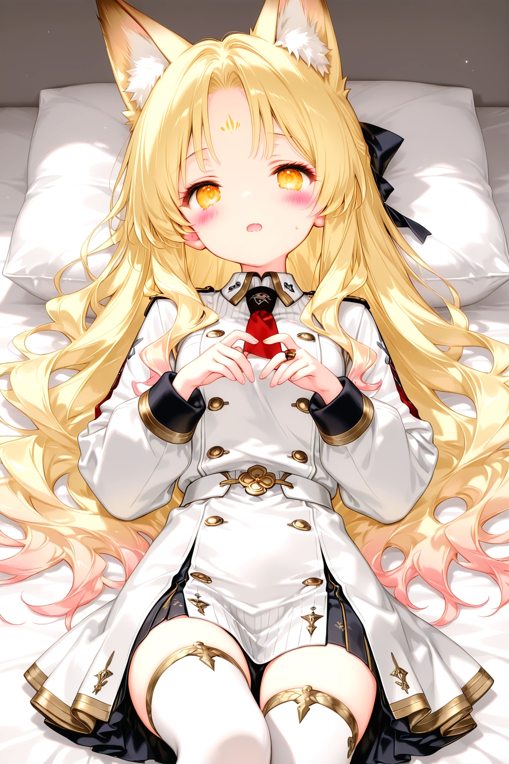 お布団の中の指揮官