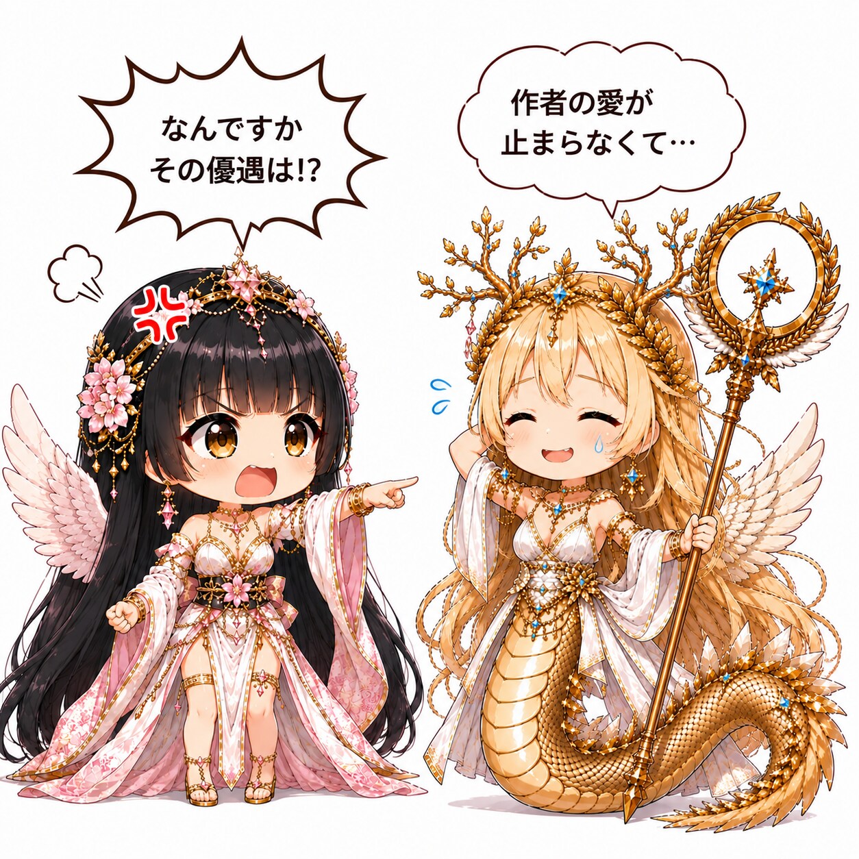 和風勝利の女神の嫉妬