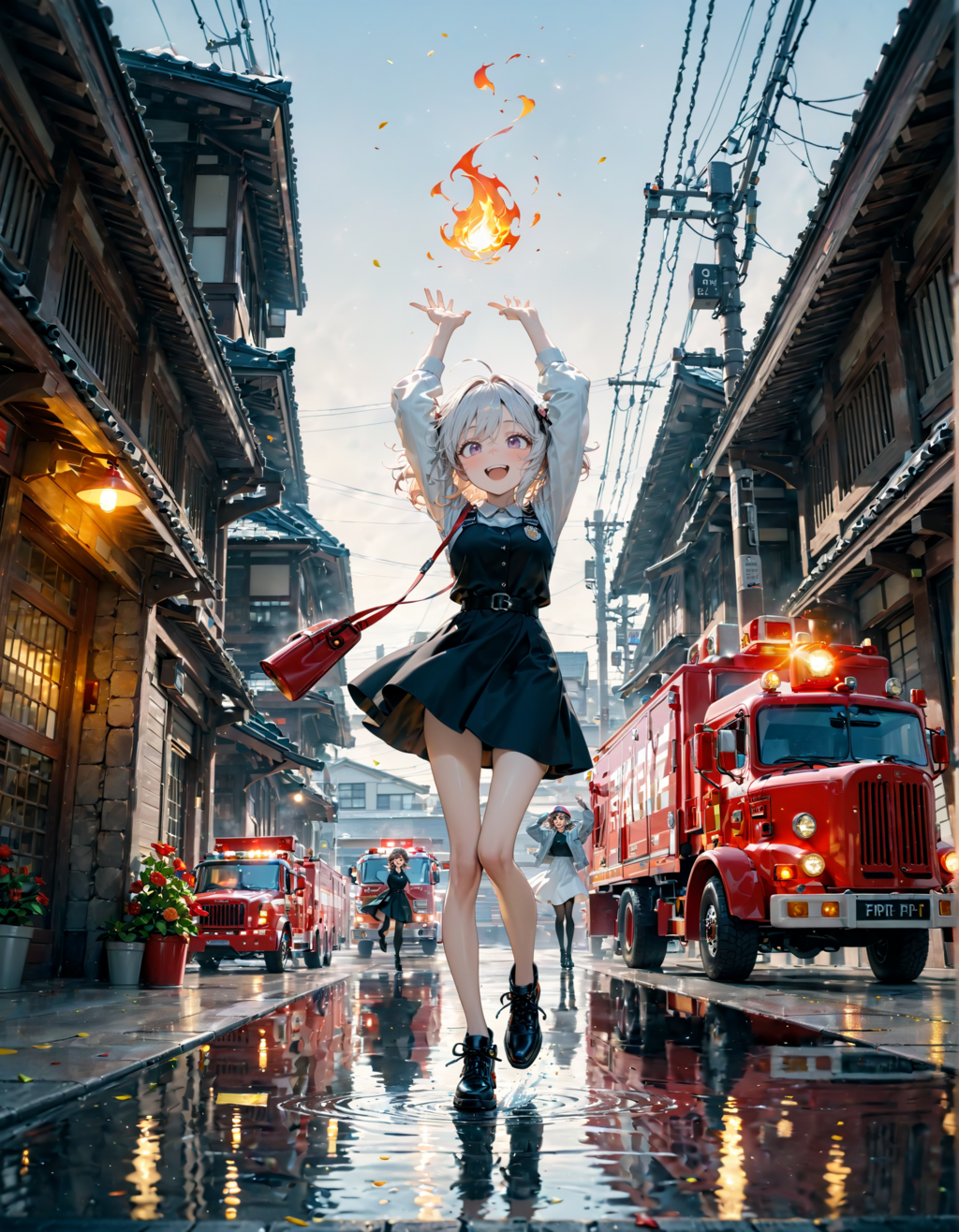 今日は消防車の日