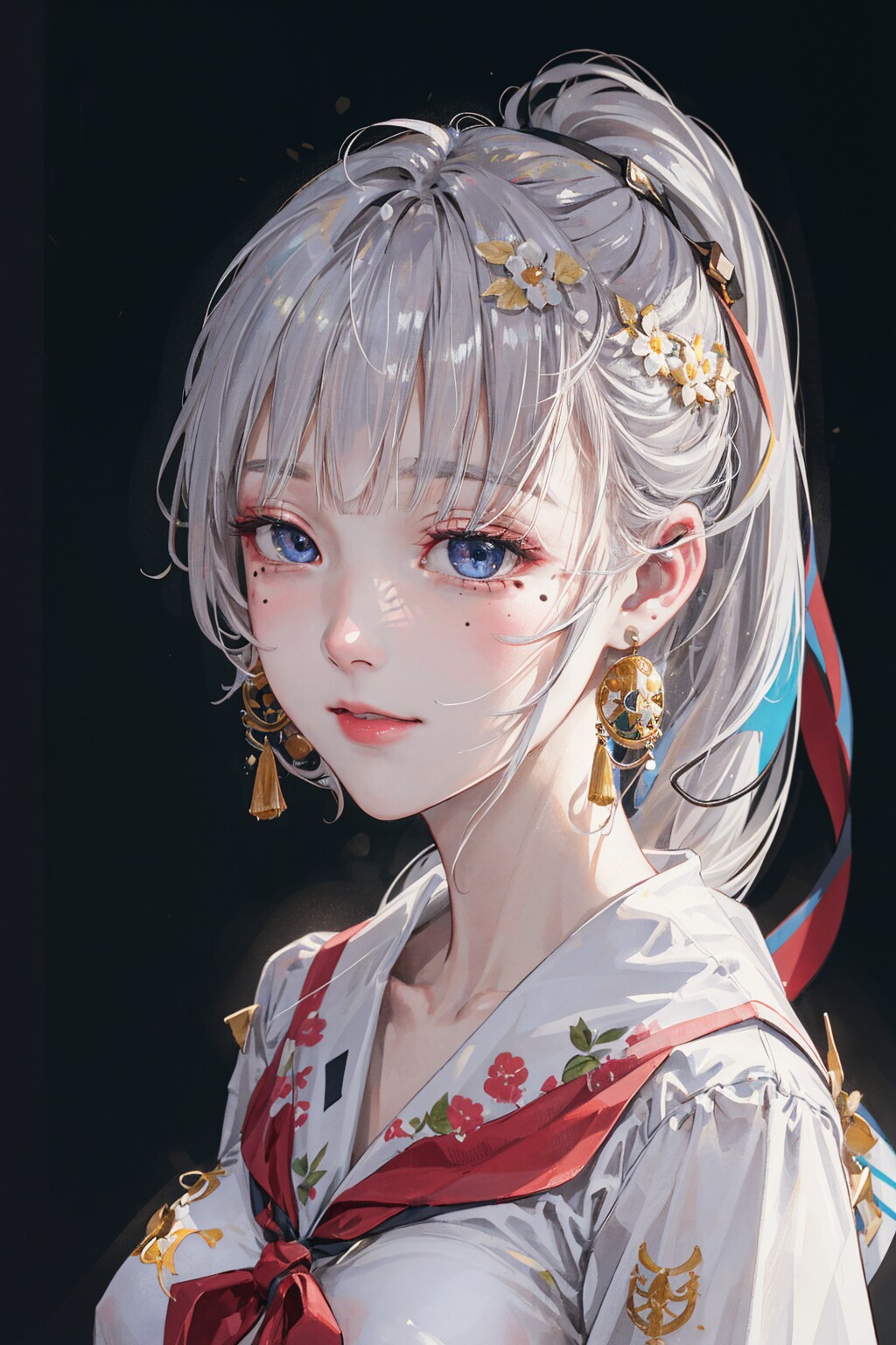 銀髪