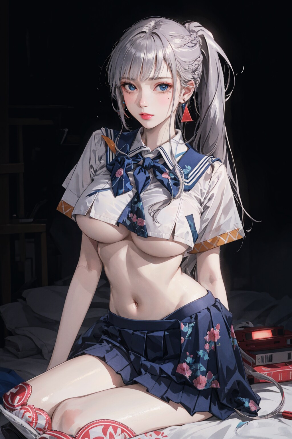 銀髪