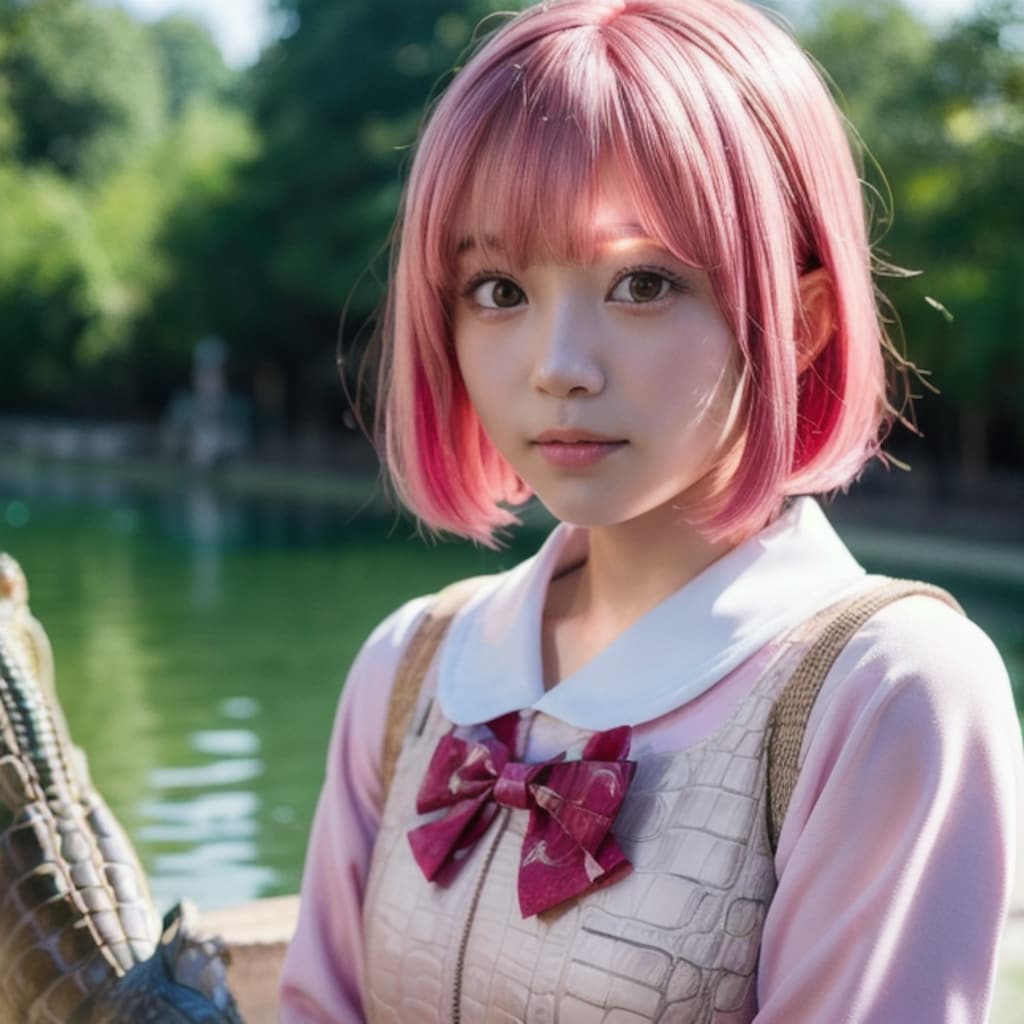 ワニ園の看板娘