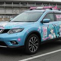 初音ミク痛車エクストレイルパトロールカー 4枚目