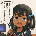 カラオケで熱唱するこなつちゃん 2枚目