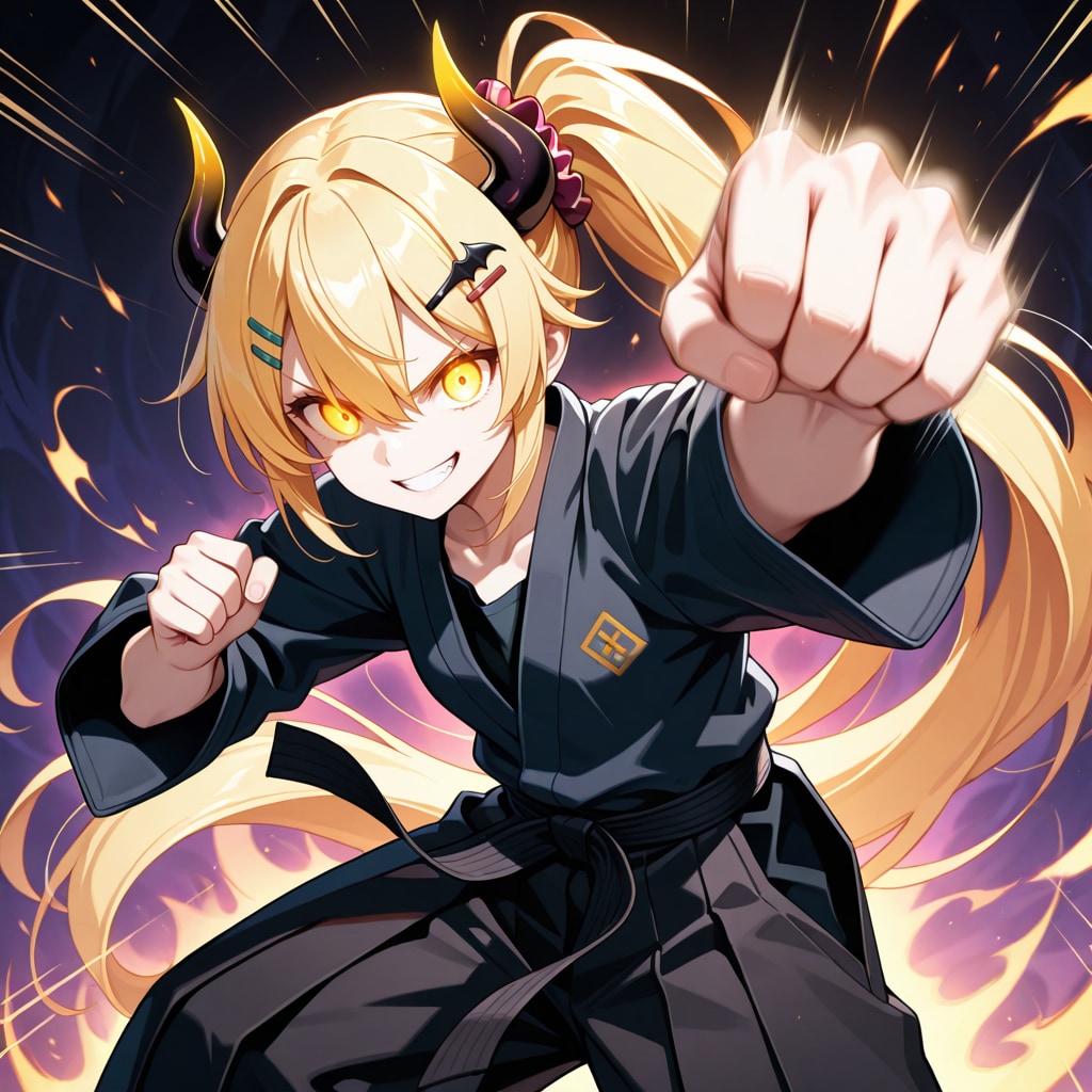 黒帯女鬼高生さん