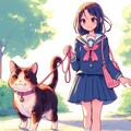 猫の散歩 7枚目