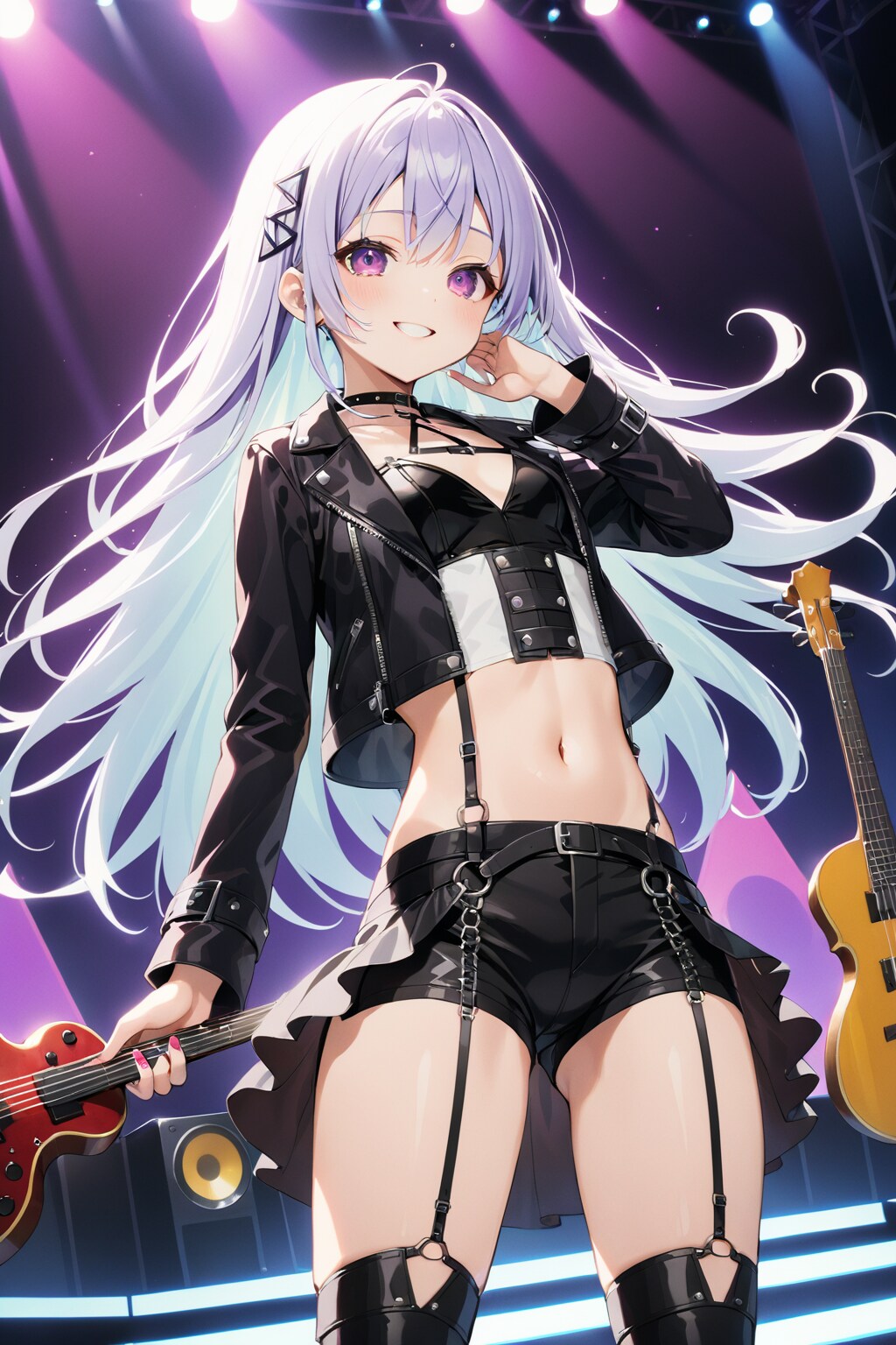 銀髪ビジュアル系(ロックロックのロック)_20240921