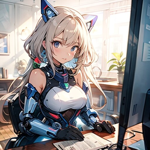 メカ娘！ | の人気AIイラスト・グラビア