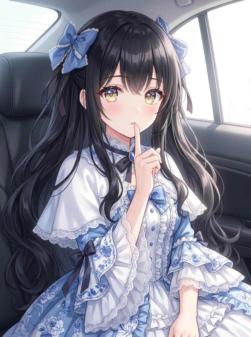 蒼紺絹飾の黙契