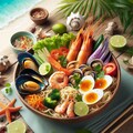 南国のseafood noodle 4枚目
