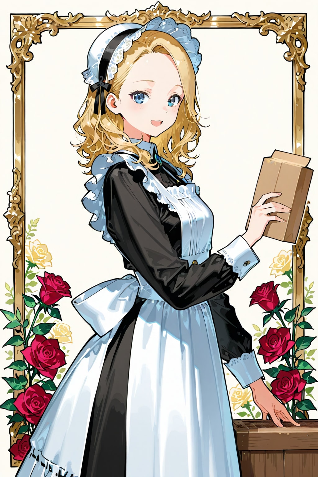 メイドさん１１４（リサ） | の人気AIイラスト・グラビア