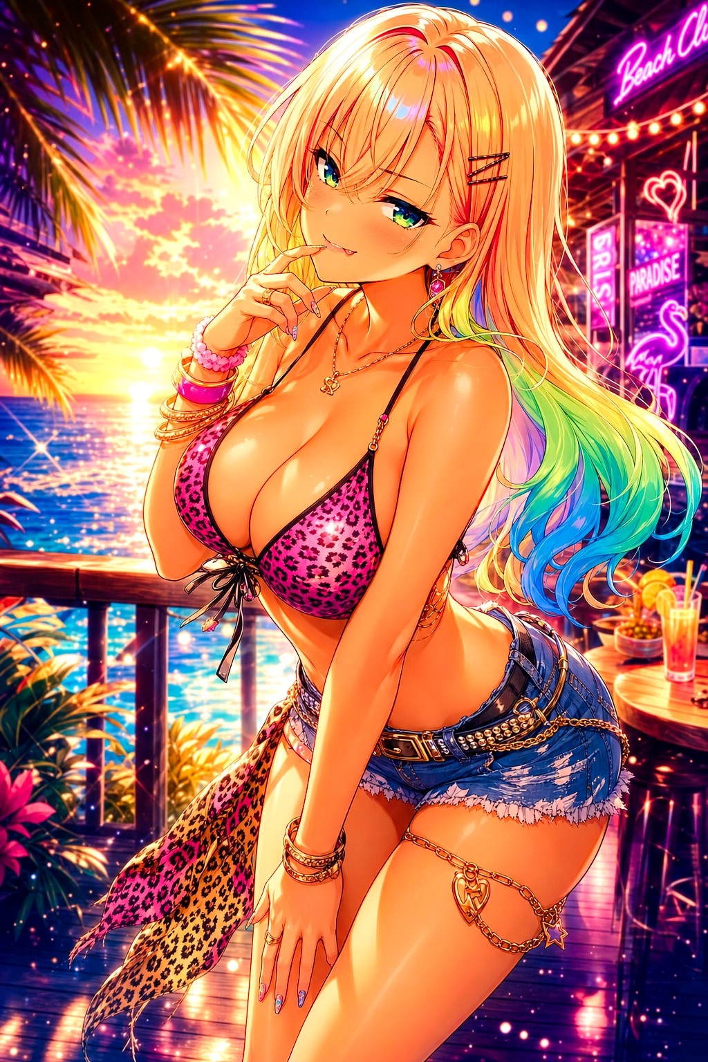 褐色ギャルの誘惑♡