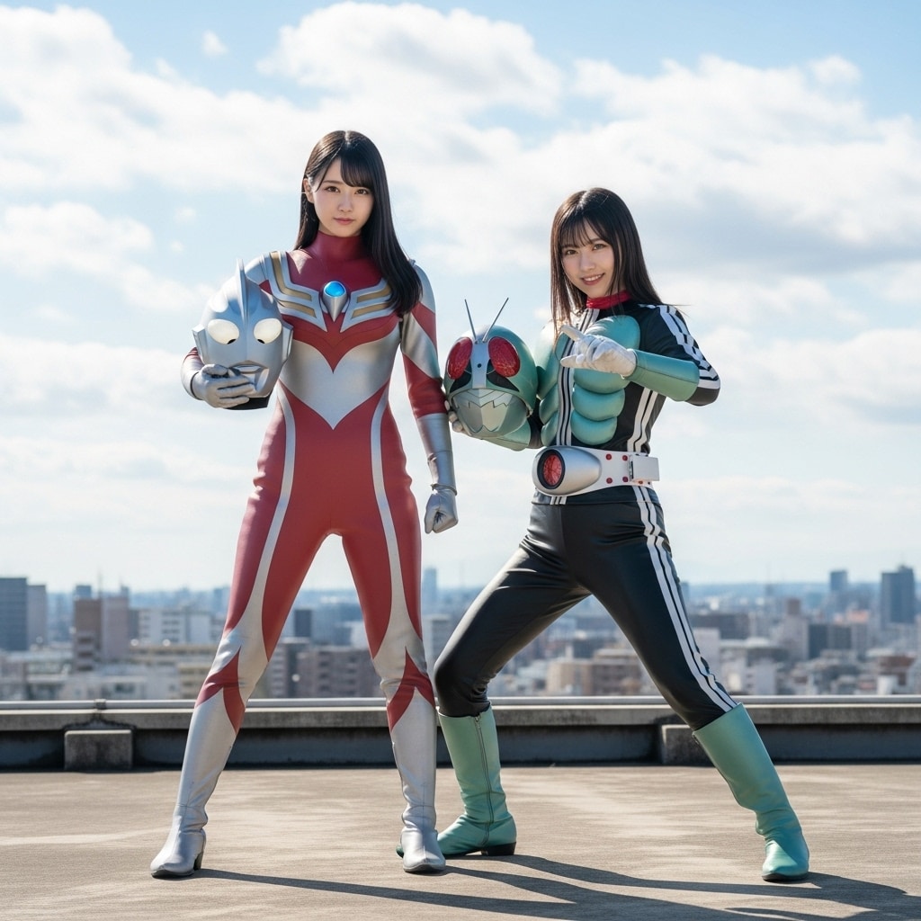 特撮ヒーローの共演