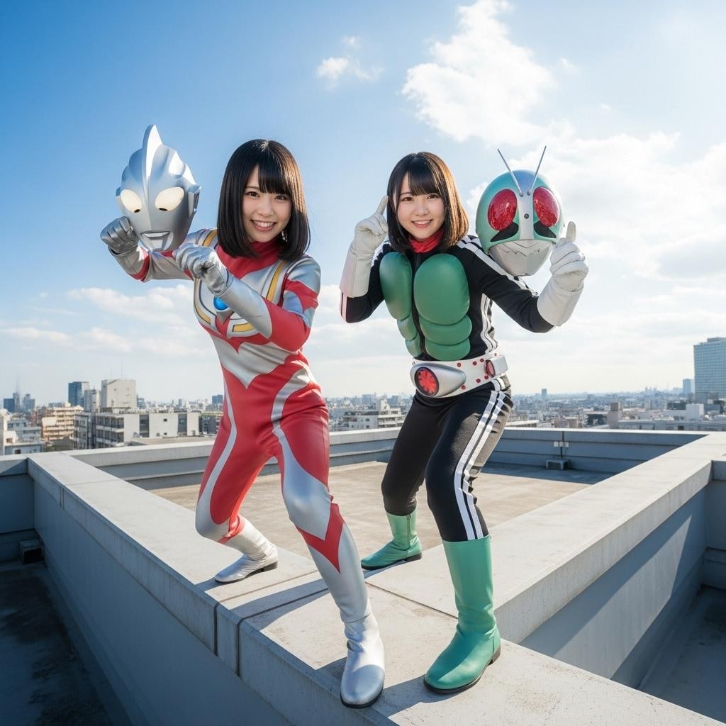 特撮ヒーローの共演